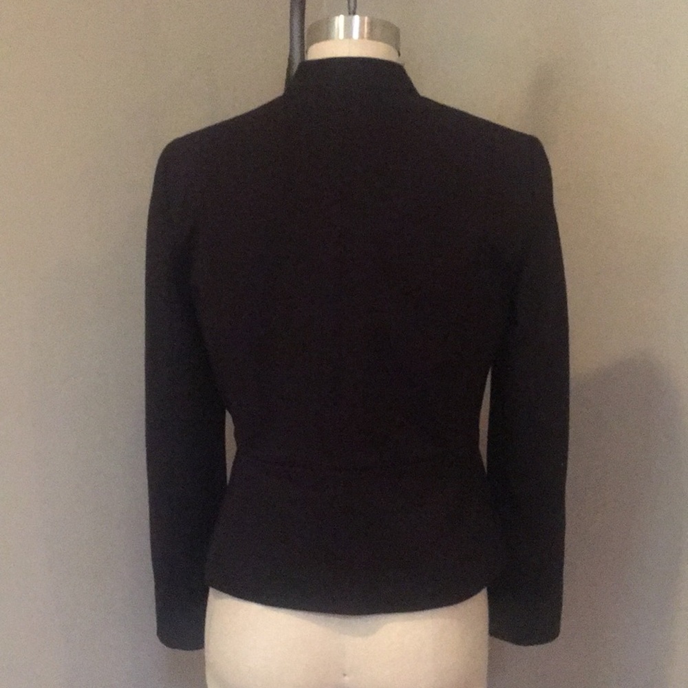 Black Blazer zip front - Picture 4 of 5